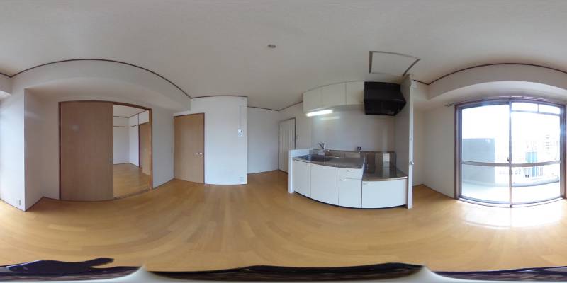 パノラマ画像リビング