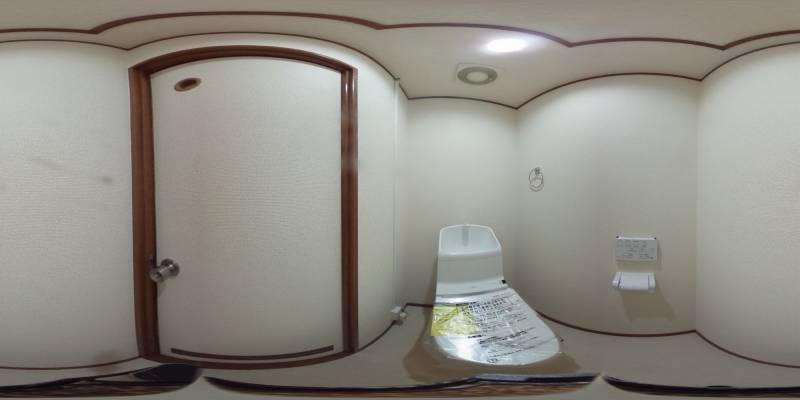 パノラマ画像トイレ