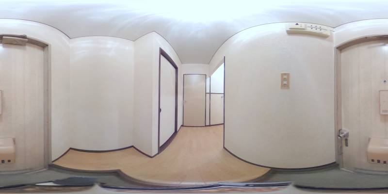 パノラマ画像玄関