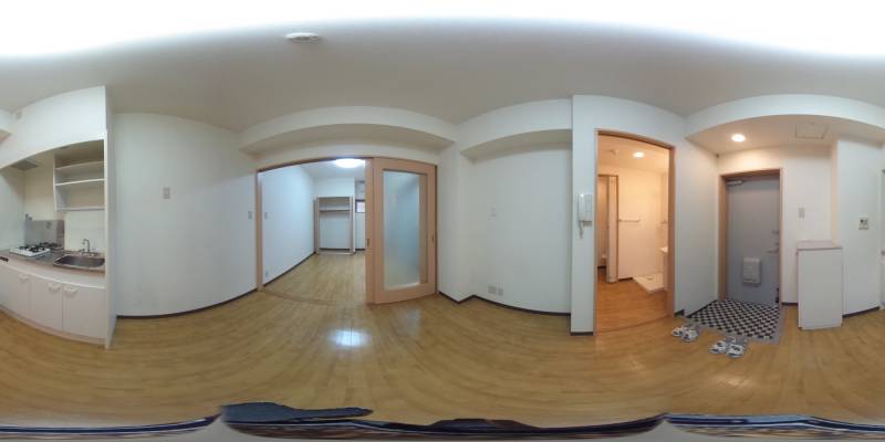 パノラマ画像リビング