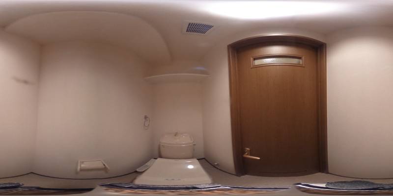 パノラマ画像トイレ