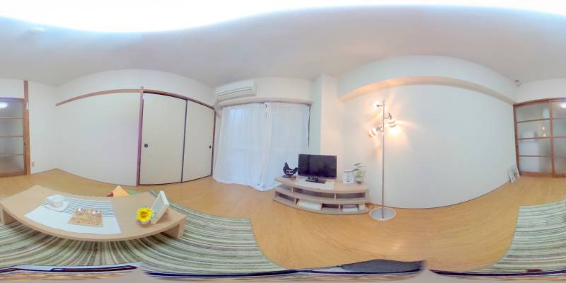 パノラマ画像洋室