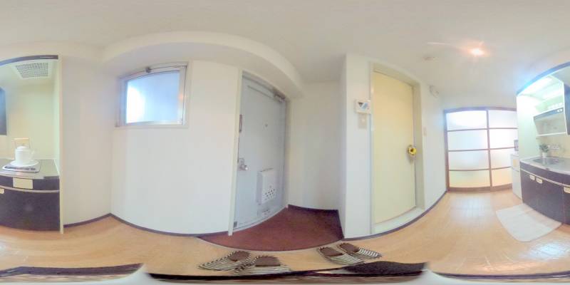 パノラマ画像玄関