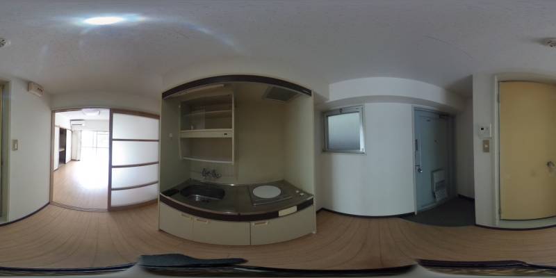 パノラマ画像キッチン