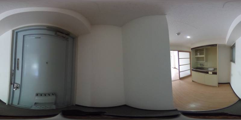 パノラマ画像玄関