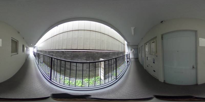 パノラマ画像玄関