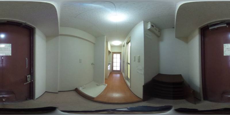 パノラマ画像玄関