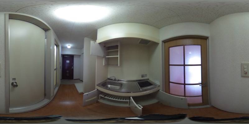 パノラマ画像キッチン