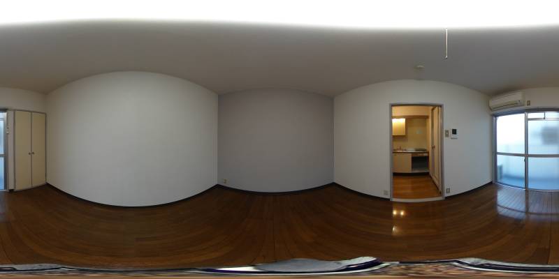 パノラマ画像洋室