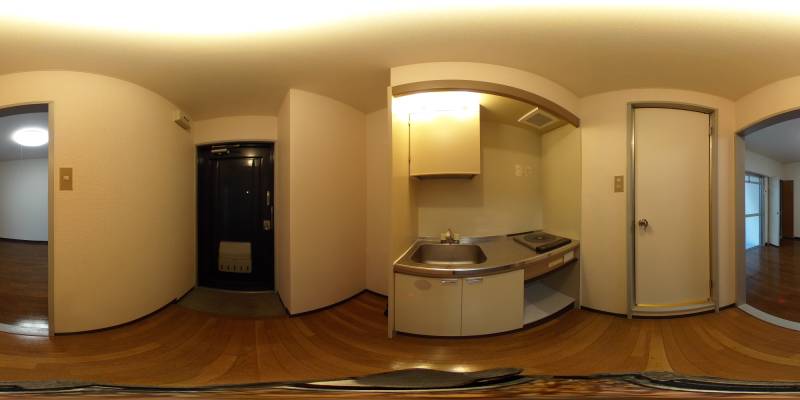 パノラマ画像キッチン