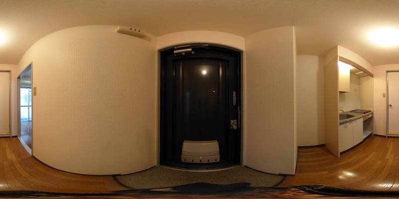 パノラマ画像玄関