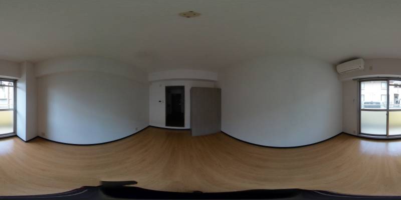 パノラマ画像洋室