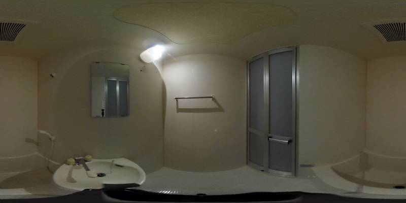 パノラマ画像バスルーム