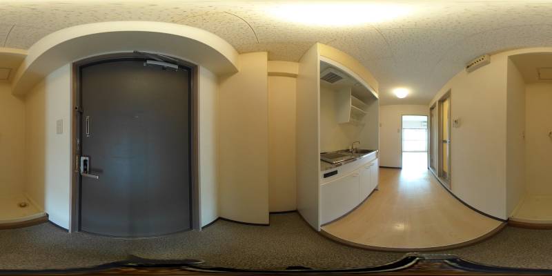 パノラマ画像玄関