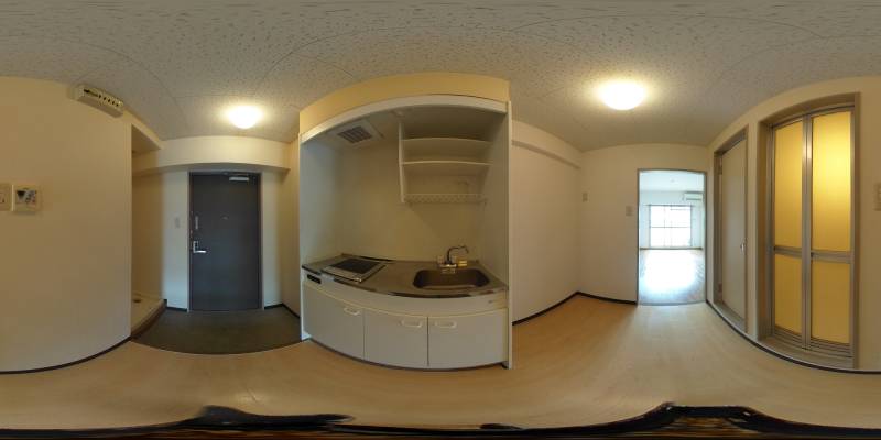 パノラマ画像キッチン