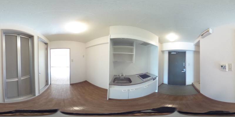 パノラマ画像キッチン