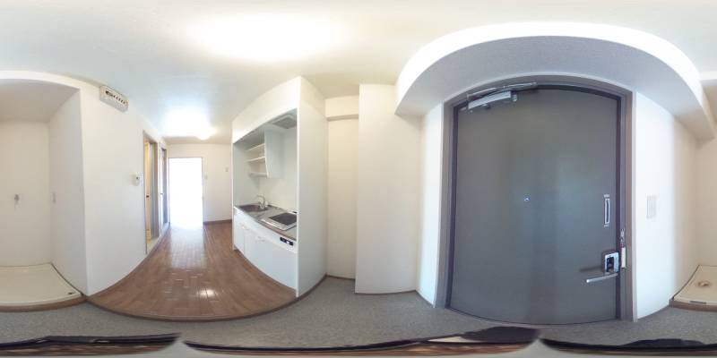 パノラマ画像玄関