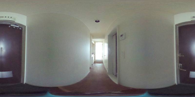 パノラマ画像玄関