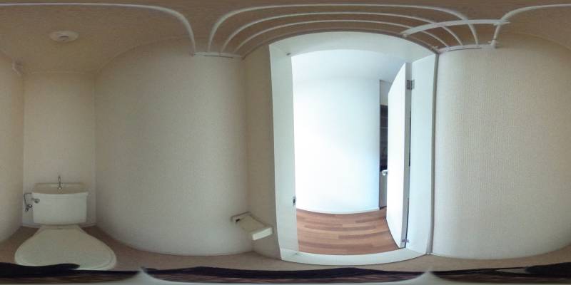 パノラマ画像トイレ