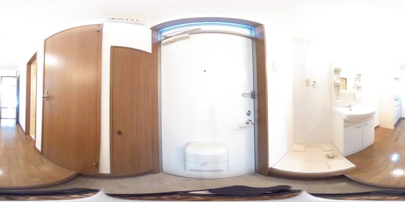 パノラマ画像玄関