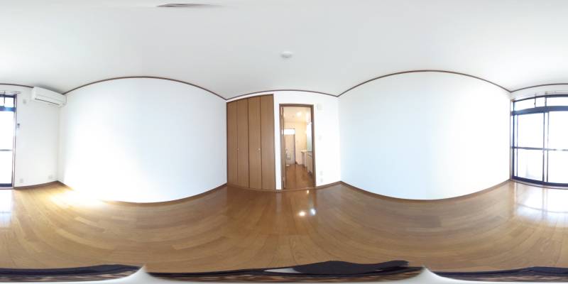 パノラマ画像洋室