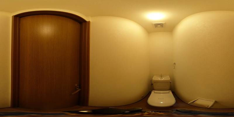 パノラマ画像トイレ