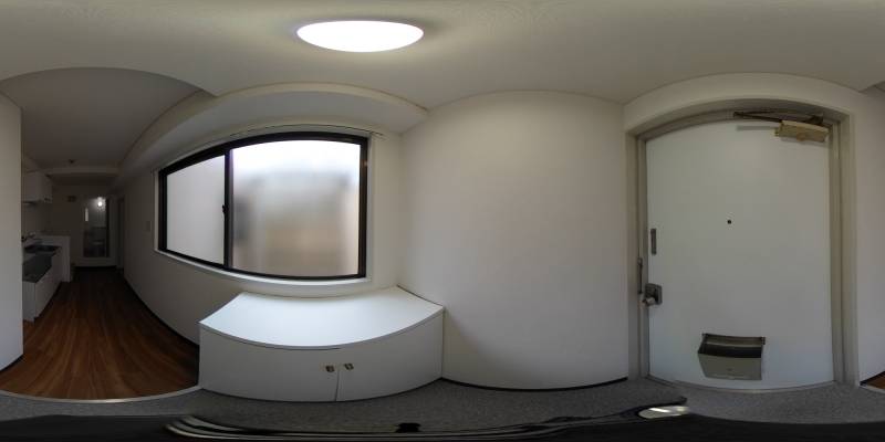 パノラマ画像玄関