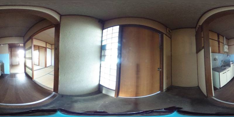 パノラマ画像玄関