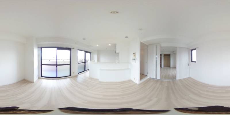 パノラマ画像リビング