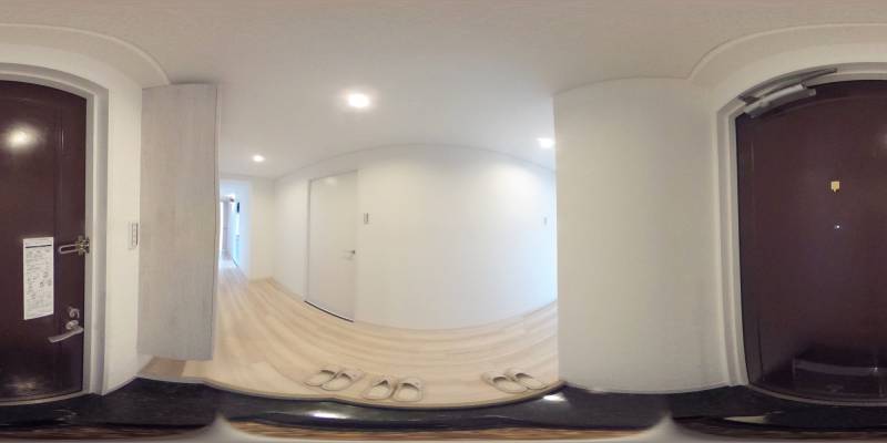 パノラマ画像玄関