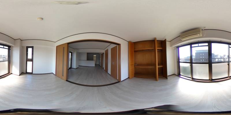 パノラマ画像洋室