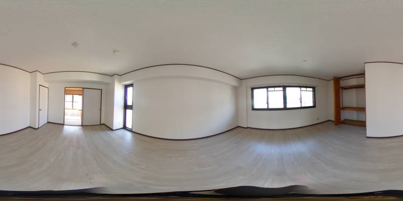 パノラマ画像洋室