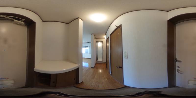 パノラマ画像玄関