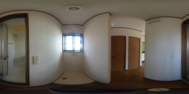 パノラマ画像洗面所