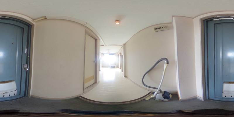 パノラマ画像玄関