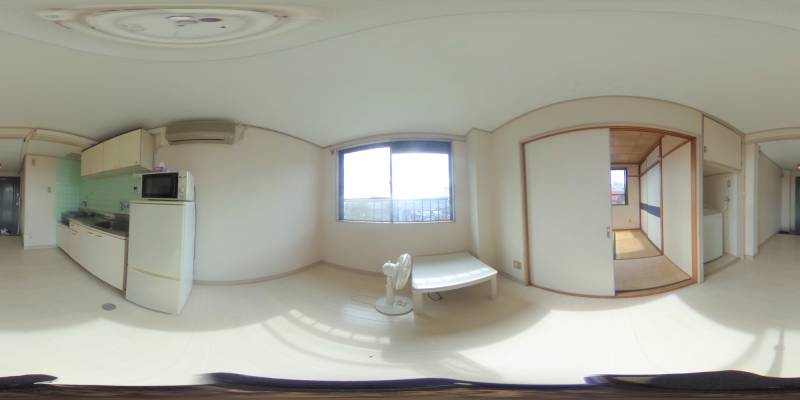 パノラマ画像リビング