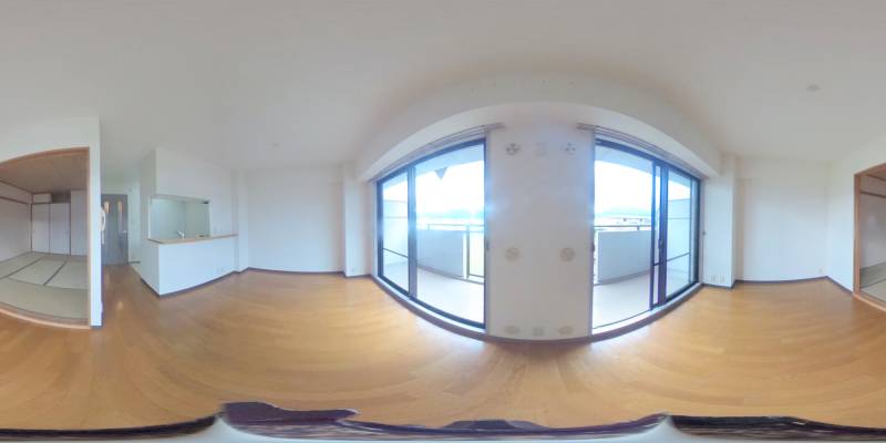 パノラマ画像リビング