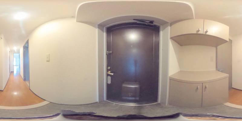 パノラマ画像玄関