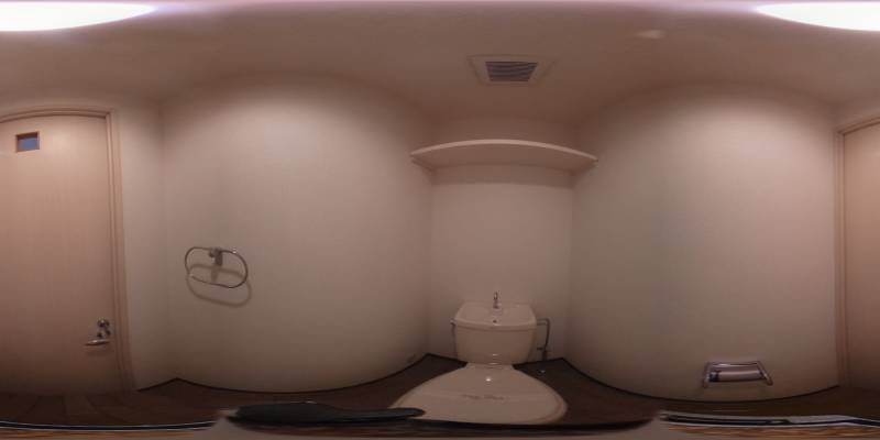 パノラマ画像トイレ