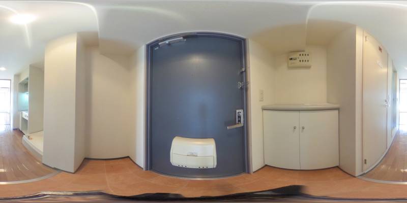 パノラマ画像玄関