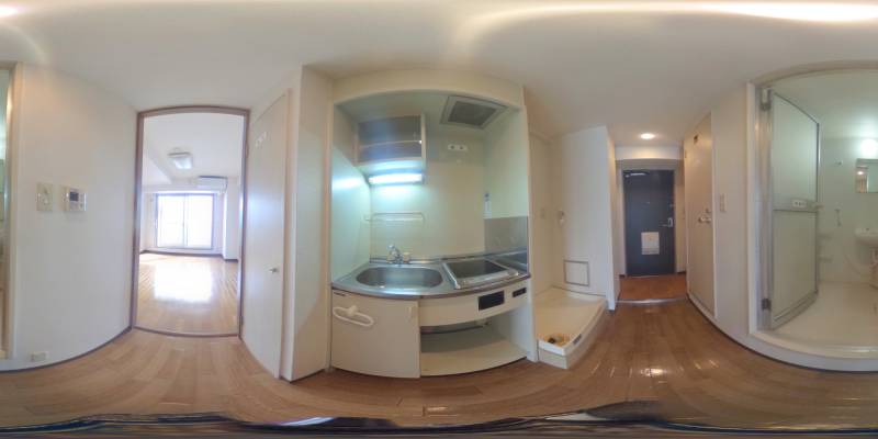 パノラマ画像キッチン