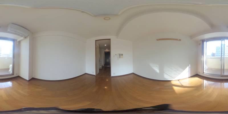 パノラマ画像洋室