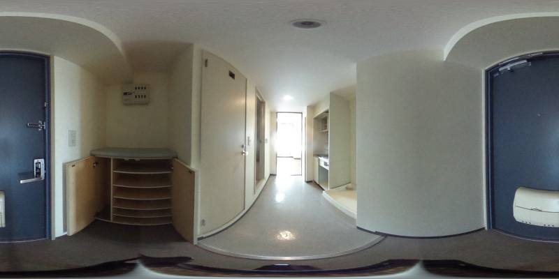 パノラマ画像玄関