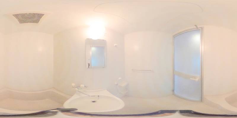 パノラマ画像バスルーム