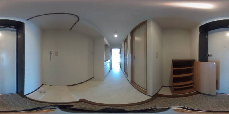 パノラマ画像玄関