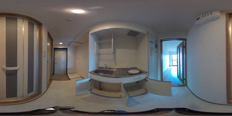 パノラマ画像キッチン