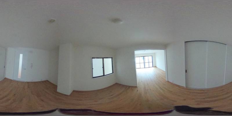 パノラマ画像洋室