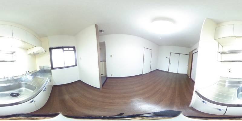 パノラマ画像リビング