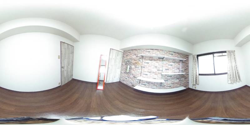 パノラマ画像洋室