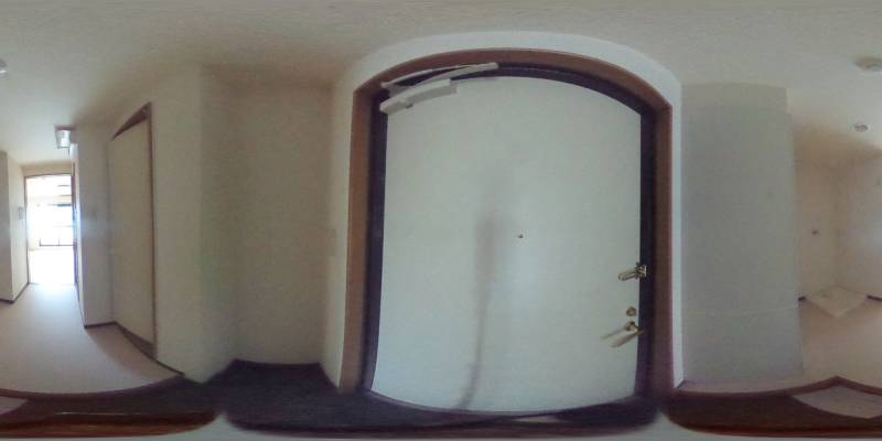 パノラマ画像玄関